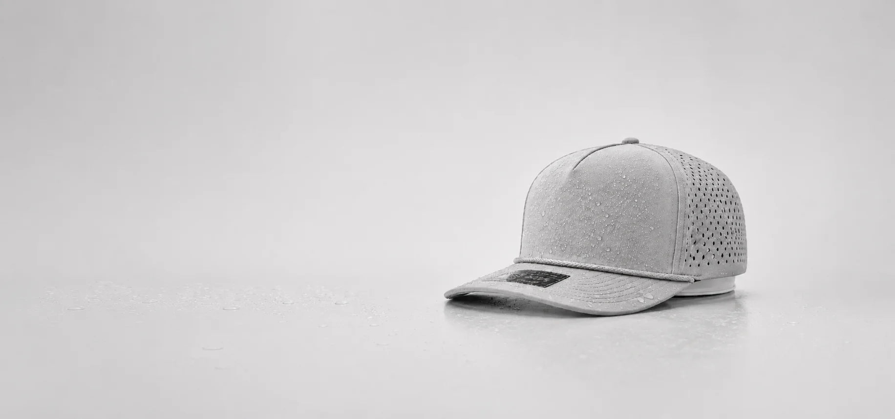 Performance hat fabric close-up